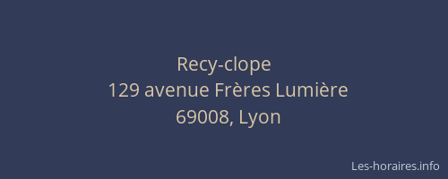 Recy-clope