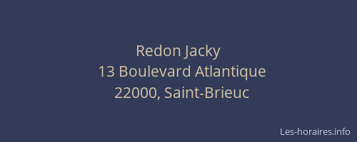 Redon Jacky