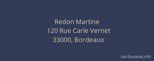 Redon Martine