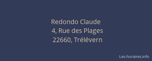 Redondo Claude