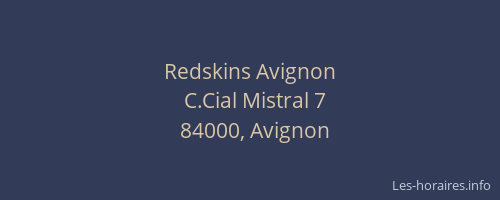 Redskins Avignon