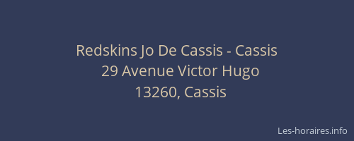 Redskins Jo De Cassis - Cassis