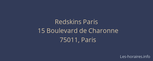 Redskins Paris