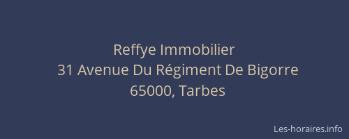 Reffye Immobilier