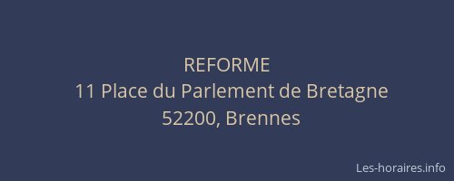 REFORME