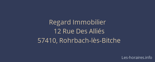 Regard Immobilier