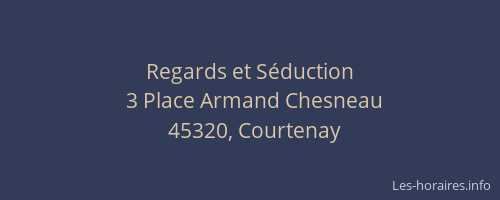 Regards et S&eacute;duction