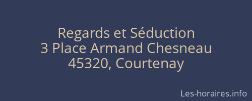 Regards et Séduction