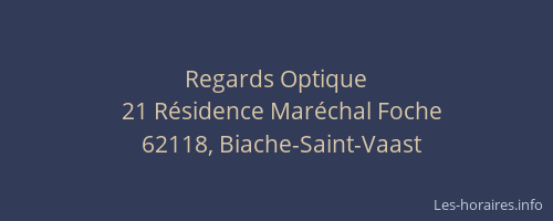 Regards Optique