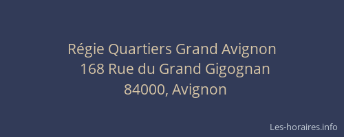 Régie Quartiers Grand Avignon
