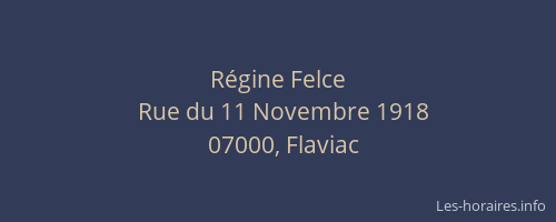 Régine Felce