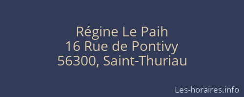 Régine Le Paih