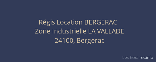 Régis Location BERGERAC
