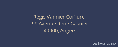 Régis Vannier Coiffure