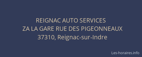 REIGNAC AUTO SERVICES