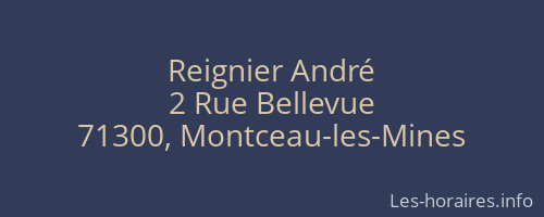 Reignier André