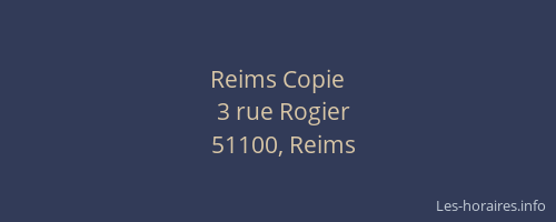 Reims Copie