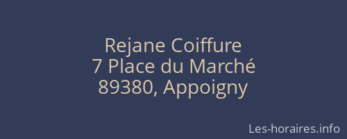 Rejane Coiffure