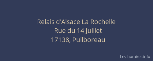 Relais d'Alsace La Rochelle