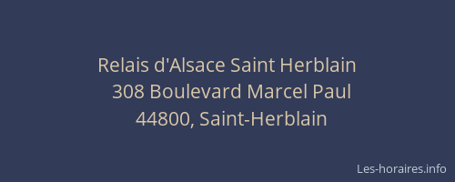 Relais d'Alsace Saint Herblain