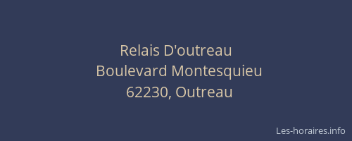 Relais D'outreau