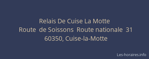 Relais De Cuise La Motte