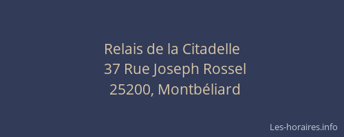 Relais de la Citadelle