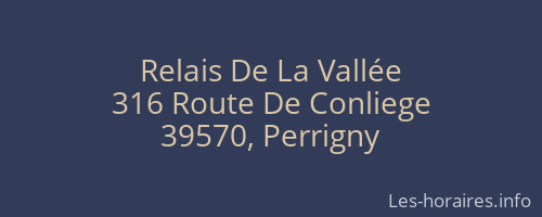 Relais De La Vallée