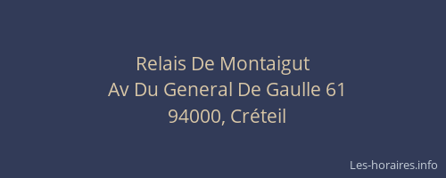 Relais De Montaigut