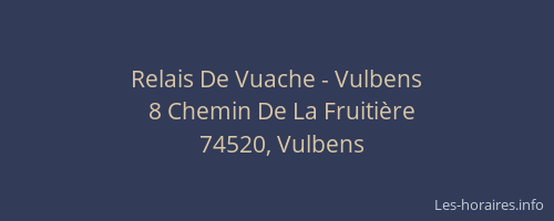 Relais De Vuache - Vulbens