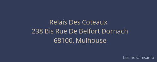 Relais Des Coteaux