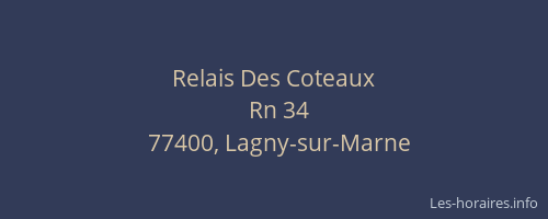Relais Des Coteaux
