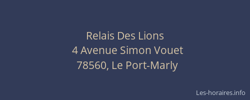 Relais Des Lions
