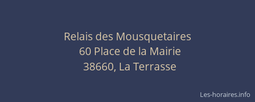 Relais des Mousquetaires