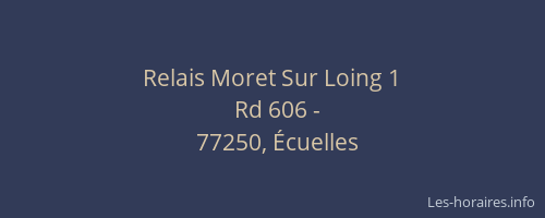 Relais Moret Sur Loing 1
