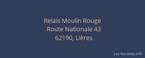 Relais Moulin Rouge
