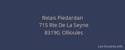 Relais Piedardan