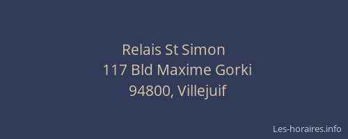 Relais St Simon