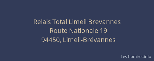 Relais Total Limeil Brevannes