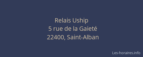 Relais Uship