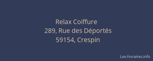 Relax Coiffure