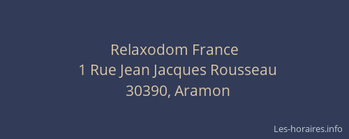 Relaxodom France