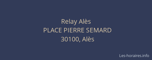 Relay Alès