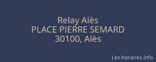 Relay Alès