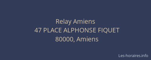 Relay Amiens