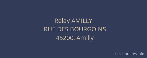Relay AMILLY
