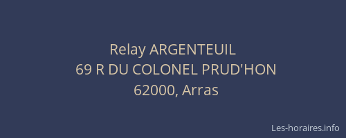 Relay ARGENTEUIL