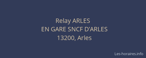 Relay ARLES