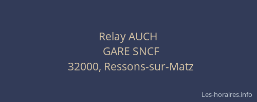 Relay AUCH