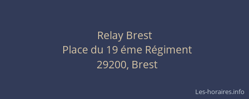 Relay Brest